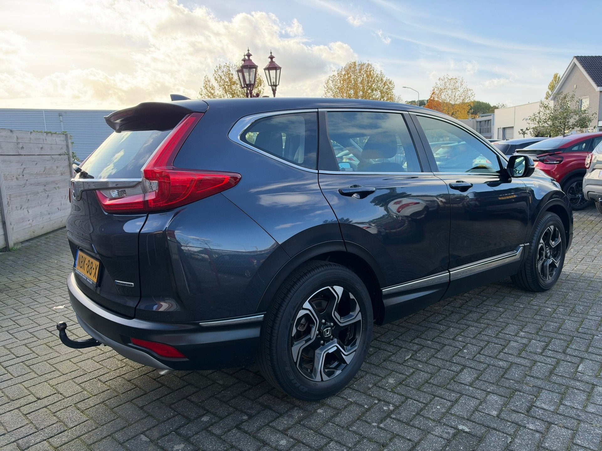 Honda CR-V 2.0 Hybrid Elegance | Afn. Trekhaak | Camera | Ad, Auto's, Dealer onderhouden, Gebruikt, Met garantie (alle), Blauw