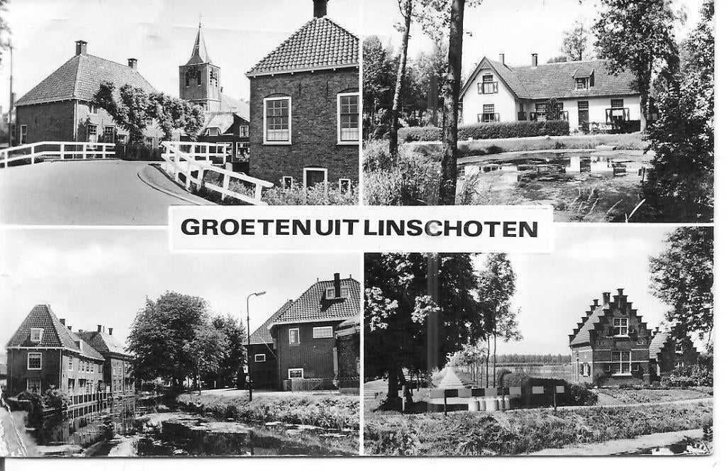 Groeten uit Linschoten, Verzamelen, Ophalen of Verzenden, 1960 tot 1980, Gelopen, Utrecht