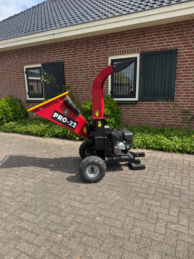 Pro 22 versnipperaar 4takt TOT 10cm, Tuin en Terras, Ophalen, Nieuw, Benzine