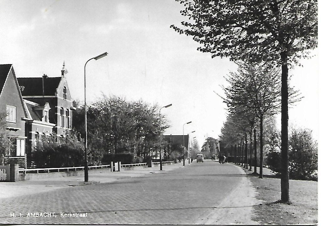 H.I.Ambacht- -Kerkstraat., Verzenden, 1960 tot 1980, Ongelopen, Zuid-Holland