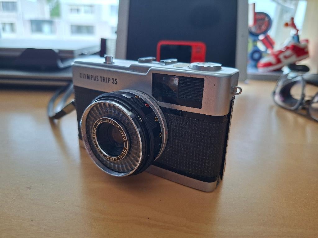 Olympus trip 35, Ophalen of Verzenden, Gebruikt, Compact, Olympus