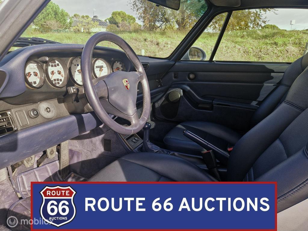 Porsche 911 Carrera | 1995 | Route 66 Auctions, Auto's, Oldtimers, Overige carrosserieën, Zwart, Bedrijf, Porsche