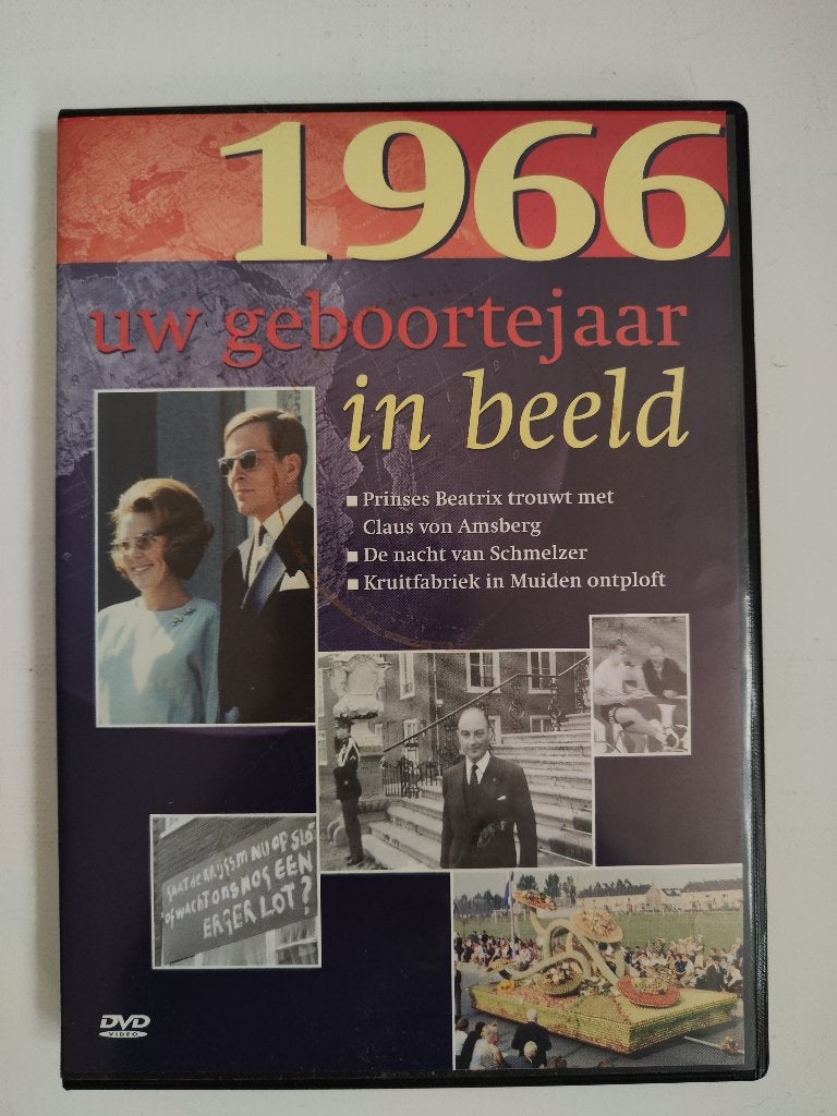Geboortejaar in Beeld - 1966, Cd's en Dvd's, Alle leeftijden, Zo goed als nieuw, Politiek of Geschiedenis, Ophalen of Verzenden