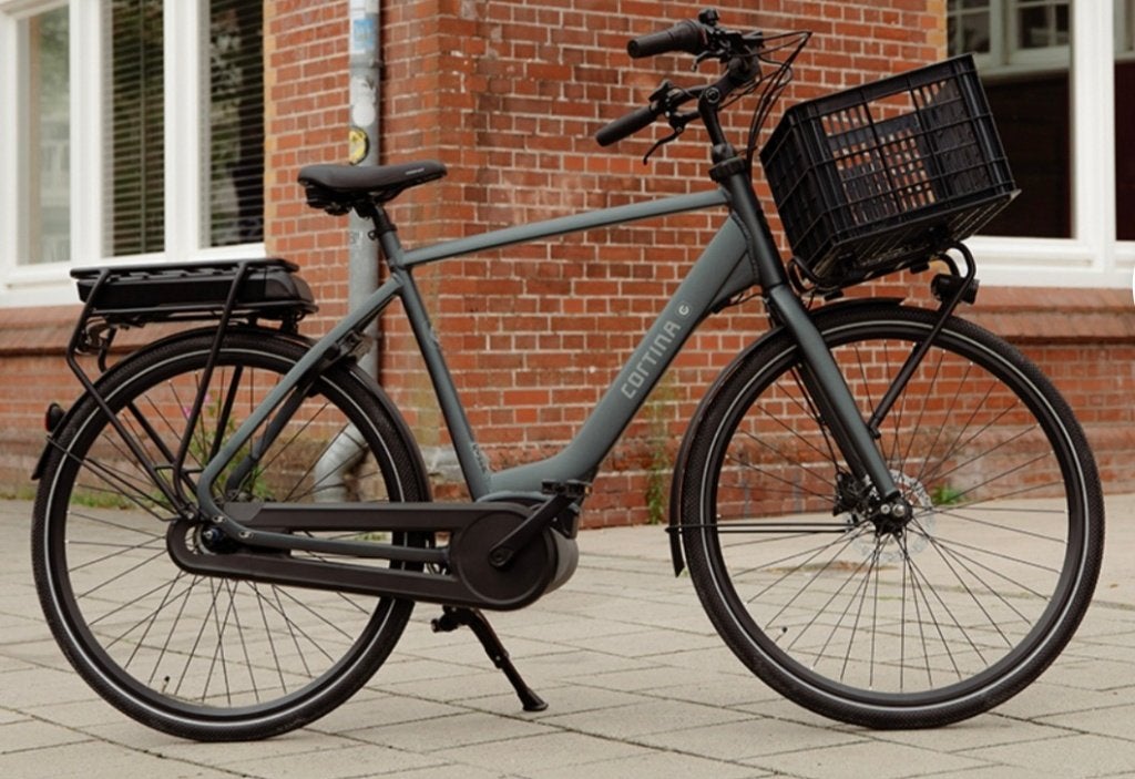Cortina E-Common DB7 Bosch ActiveLine+ MM Heren elec. fiets, 59 cm of meer, Ophalen, Zo goed als nieuw, Cortina