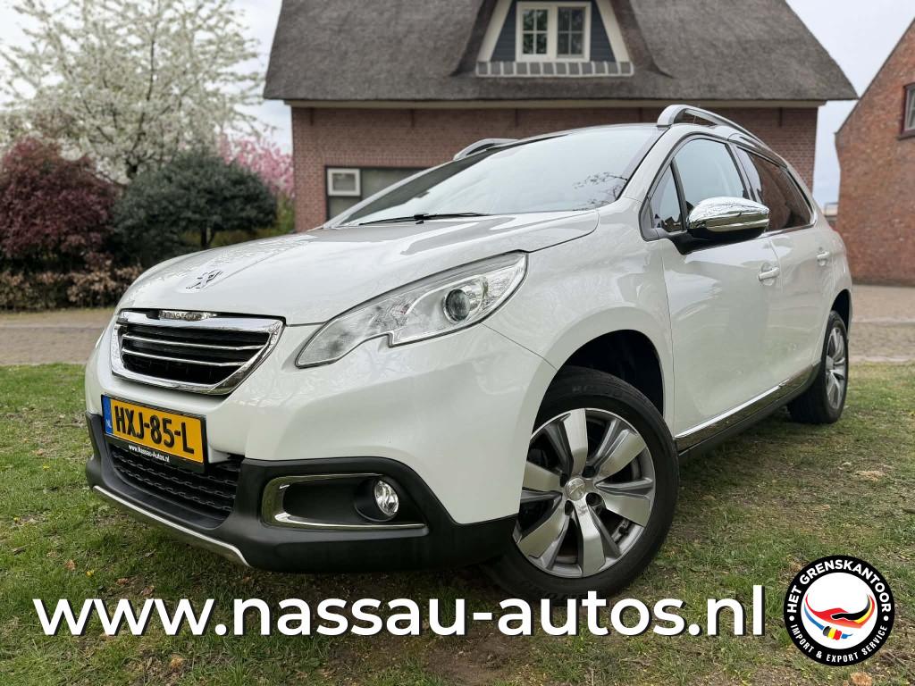 Peugeot 2008 1.2 PureTech 110PK Allure Parelmoer Wit APK 03/, Gebruikt, 1270 kg, Wit, Origineel Nederlands