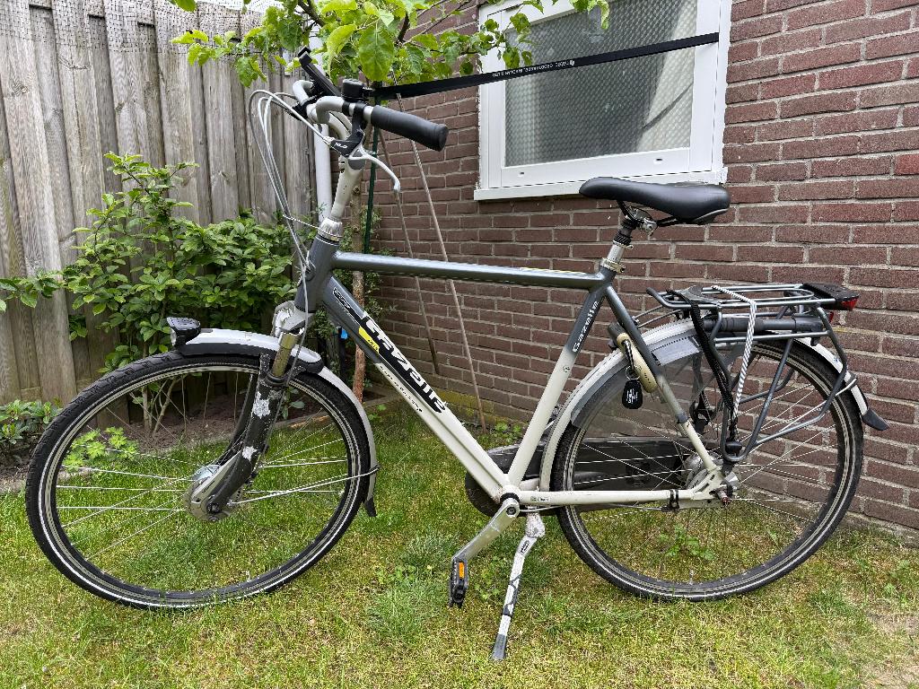 Gazelle fiets 57cm, Ophalen, Gebruikt, Versnellingen, Schijfrem