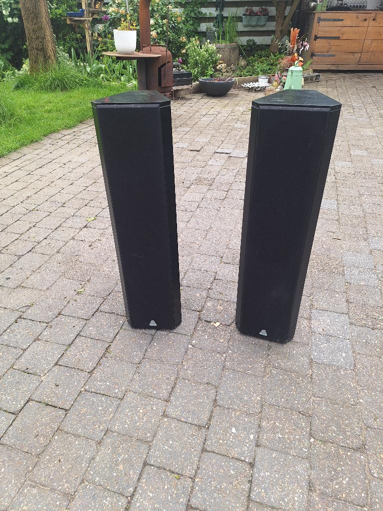 2 Driade Speakers, Audio, Tv en Foto, Luidsprekers, Gebruikt, Front, Rear of Stereo speakers, 60 tot 120 watt, Overige merken