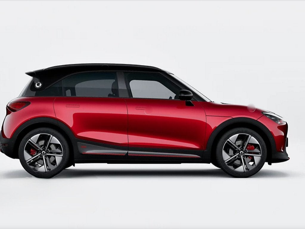 smart #1 BRABUS 66 kWh, Auto's, Smart, Automaat, Automatische klimaatregeling, 428 pk, Alcantara