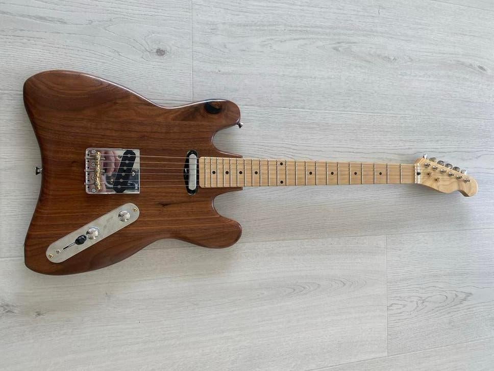Unieke serie gitaren - Handgemaakt enop maat, Muziek en Instrumenten, Snaarinstrumenten | Gitaren | Elektrisch, Ophalen, Gebruikt
