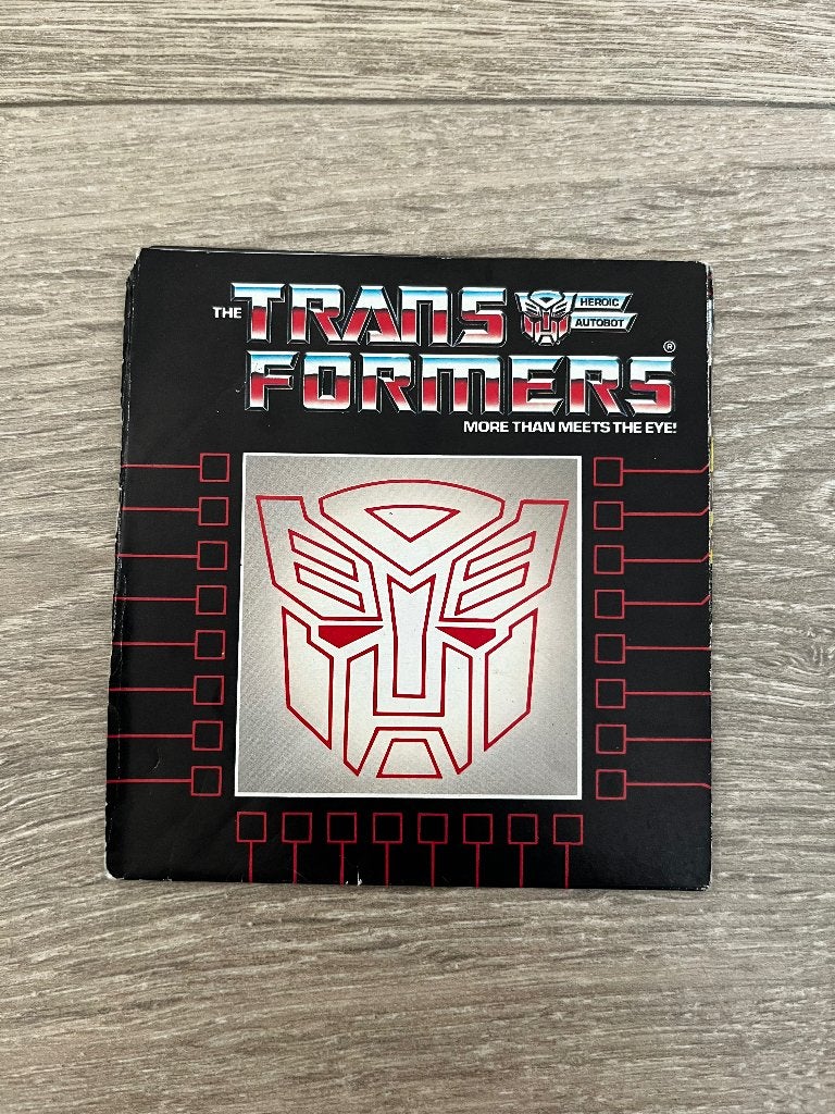 Transformers G1; US 1986 folder, G1, Ophalen of Verzenden, Gebruikt, Overige rassen