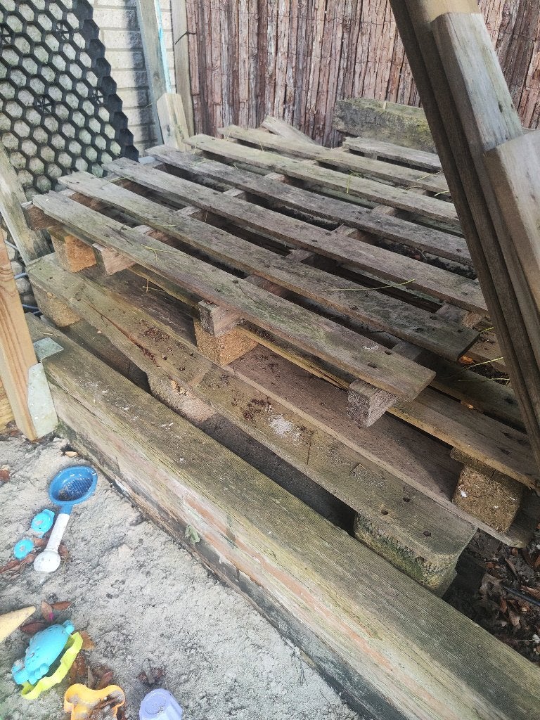 pallets, Ophalen, Zo goed als nieuw, Pallet, Minder dan 200 cm