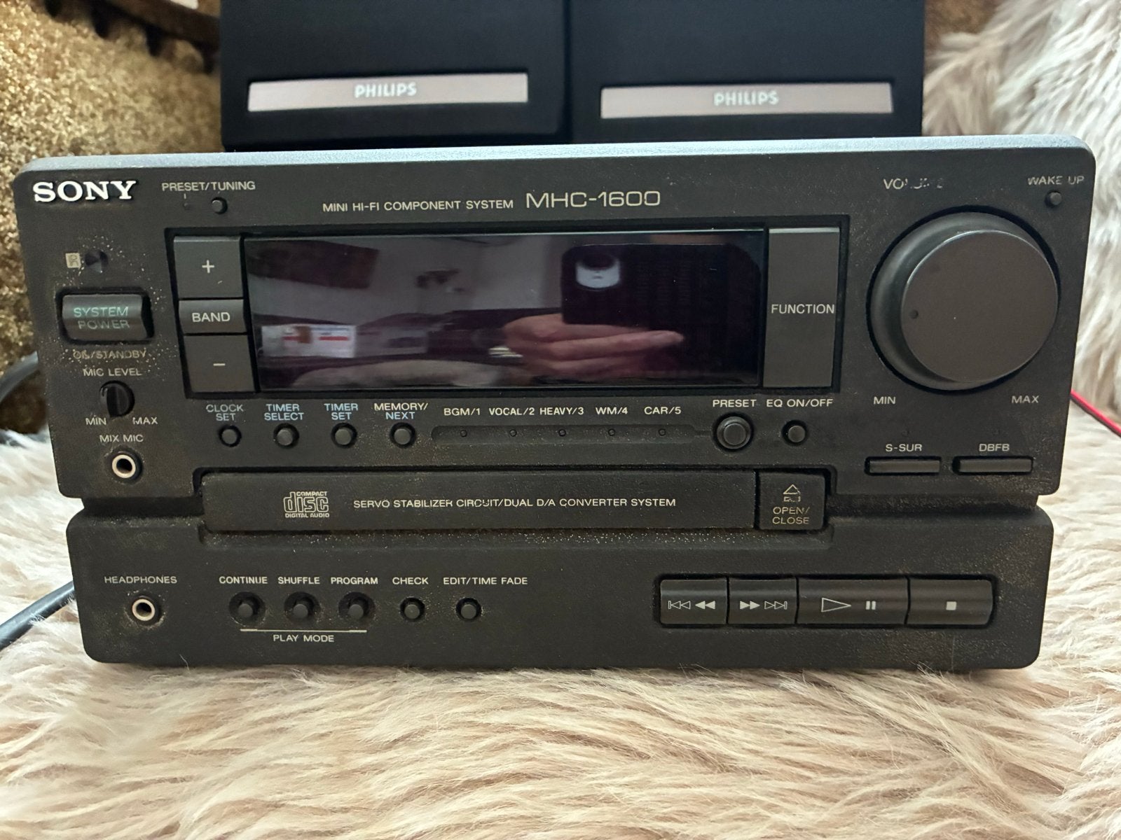 Sony MHC-1600 Mini met Philips Speakers, Audio, Tv en Foto, Stereo-sets, Ophalen, Gebruikt, Microset, Sony