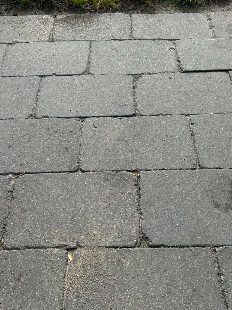 Terrastegels 30x20 grijs, Ophalen, Gebruikt, Beton, Terrastegels