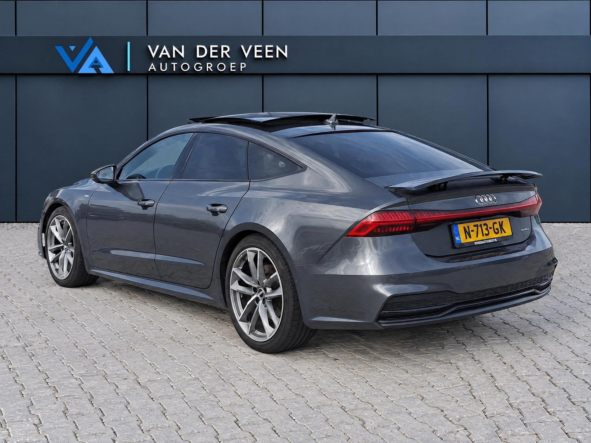 Audi A7 Sportback 55 TFSI quattro Pro Line S | Incl. 12 maan, Auto's, Dealer onderhouden, Gebruikt, 2995 cc, 2000 kg