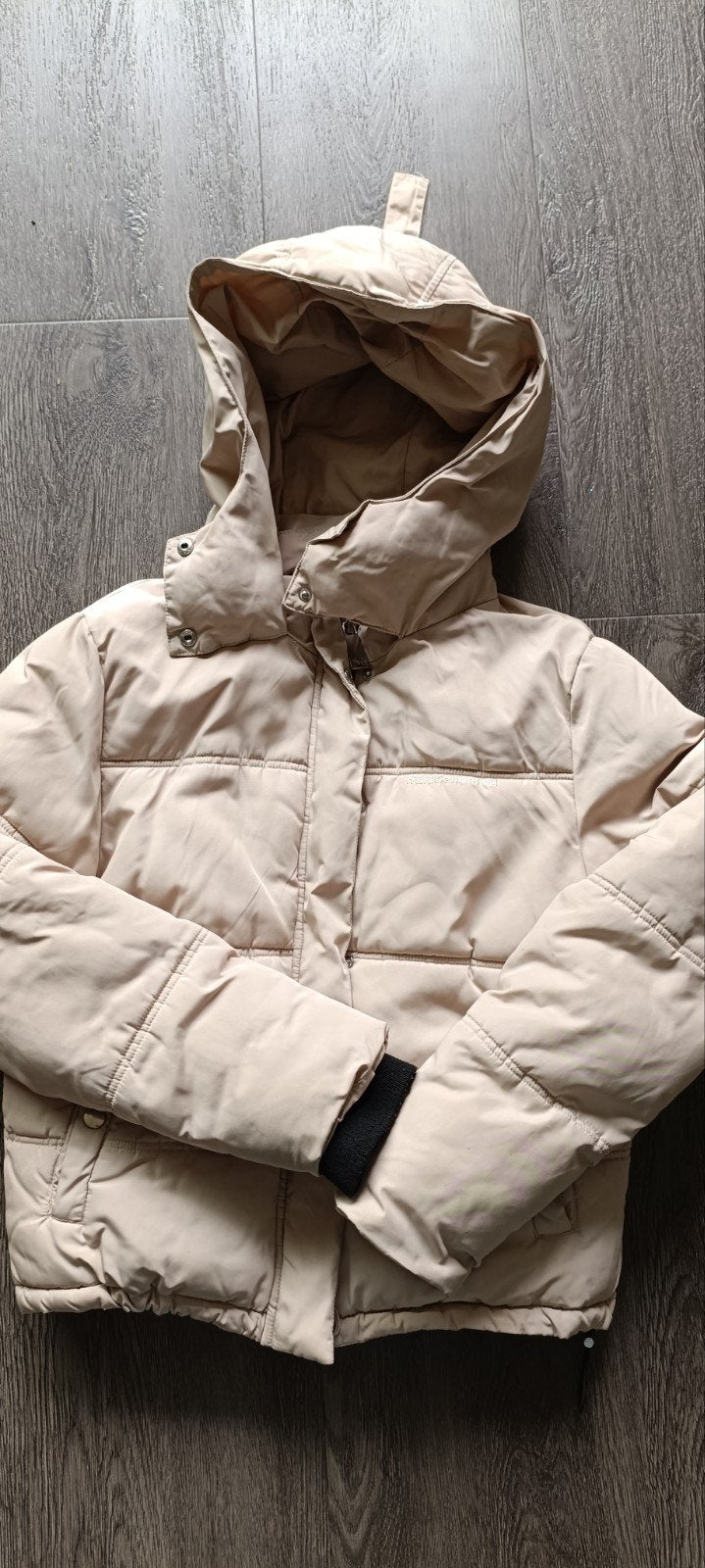 Frankie & Liberty Khloe Puffer Coat - Crème - Maat 152, Frankie & Liberty, Meisje, Ophalen of Verzenden, Zo goed als nieuw