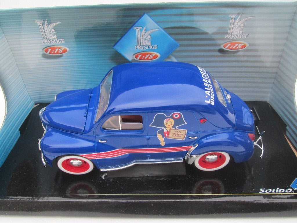Solido Renault 4-CV L ALSACIENNE, Hobby en Vrije tijd, Ophalen of Verzenden, Nieuw, Auto, Solido