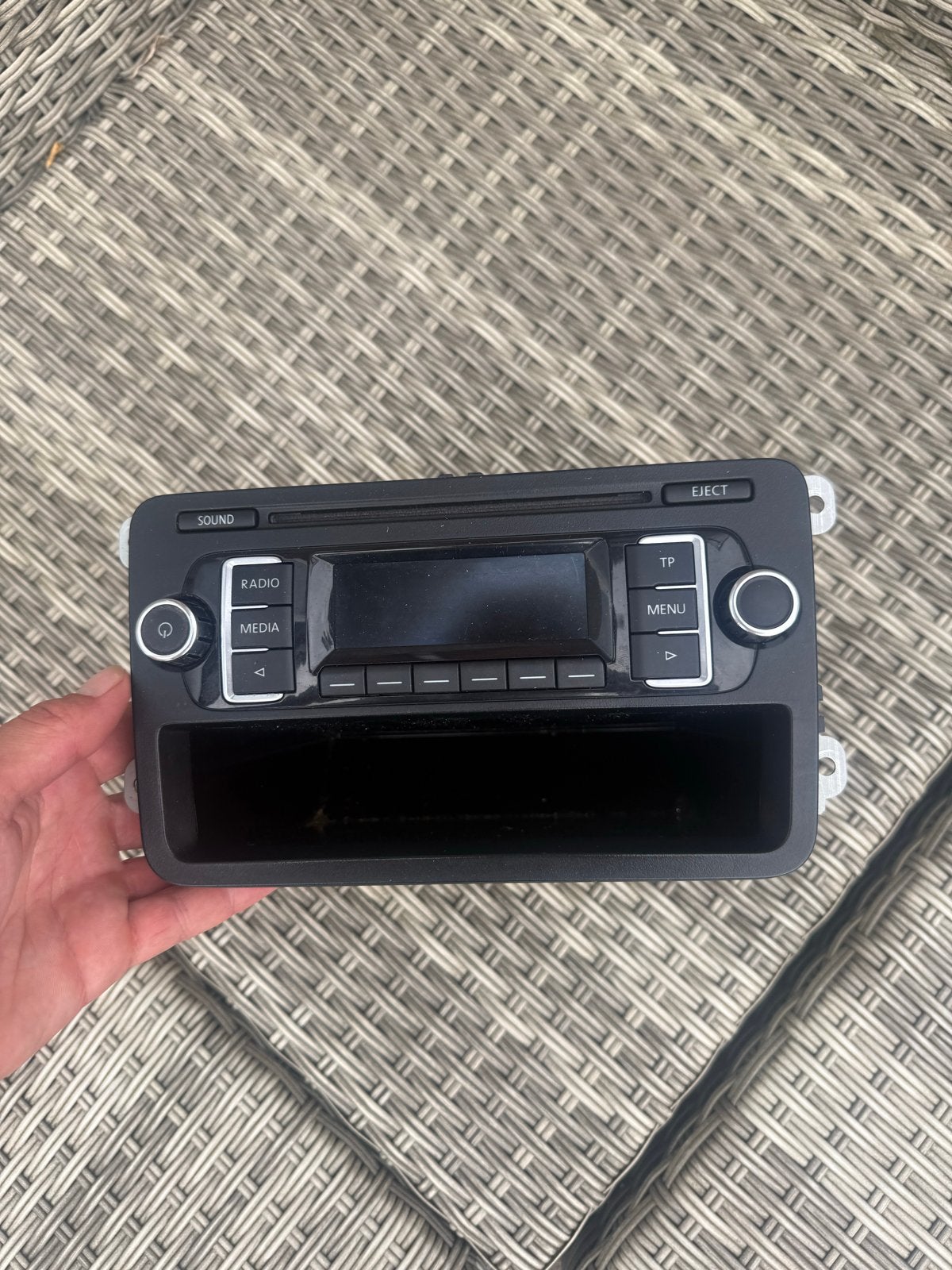 Volkswagen RCD 310 Radio CD-speler - ULVWMP3, Auto diversen, Ophalen of Verzenden, Gebruikt