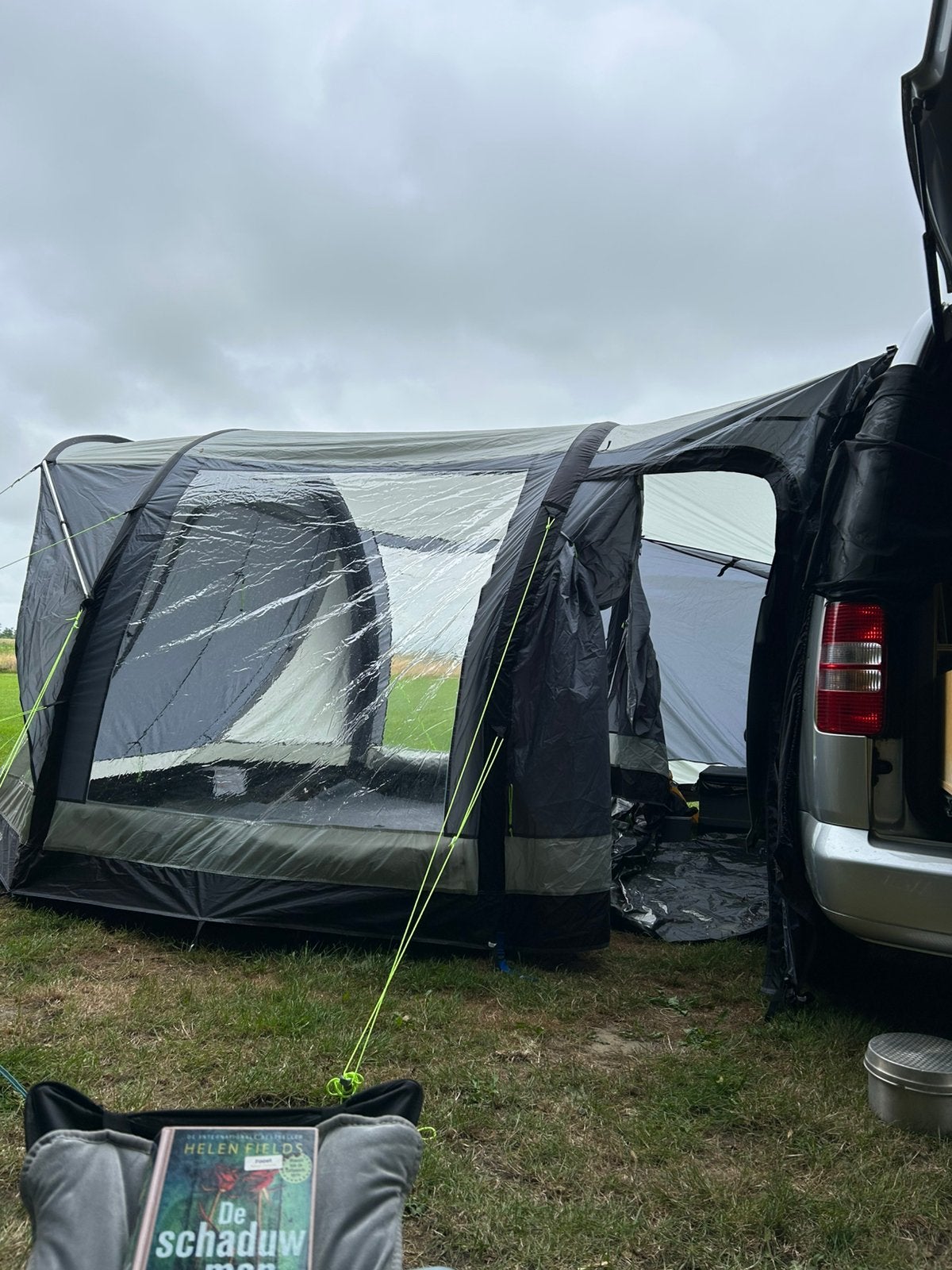 Bustent Kampa Action air drive-away vw, Caravans en Kamperen, Ophalen, Zo goed als nieuw, Kampa Dometic