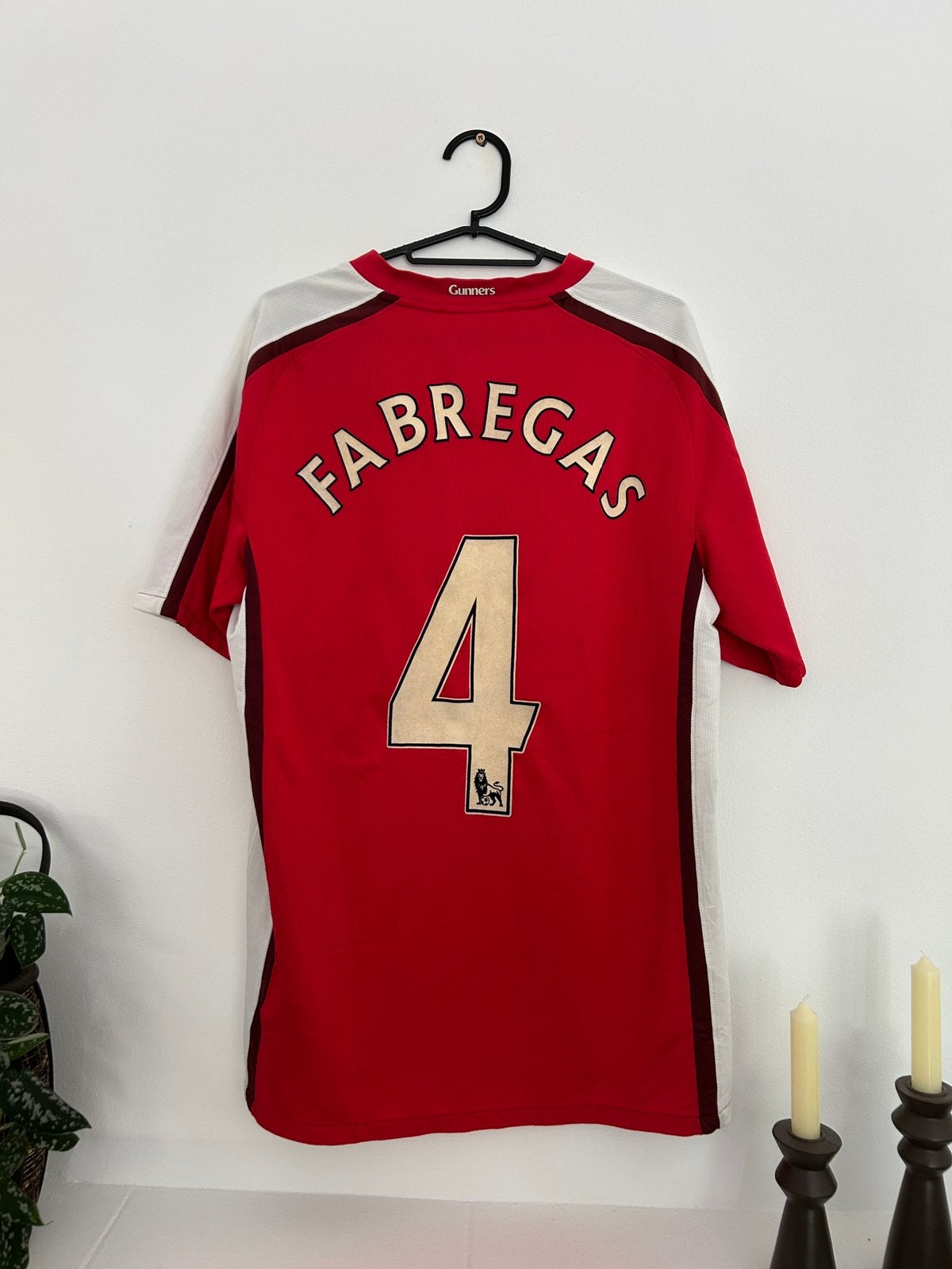 Nike Arsenal 2008/10 Home Shirt Fàbregas #4 M, Ophalen of Verzenden, Gebruikt, Buitenlandse clubs, Shirt