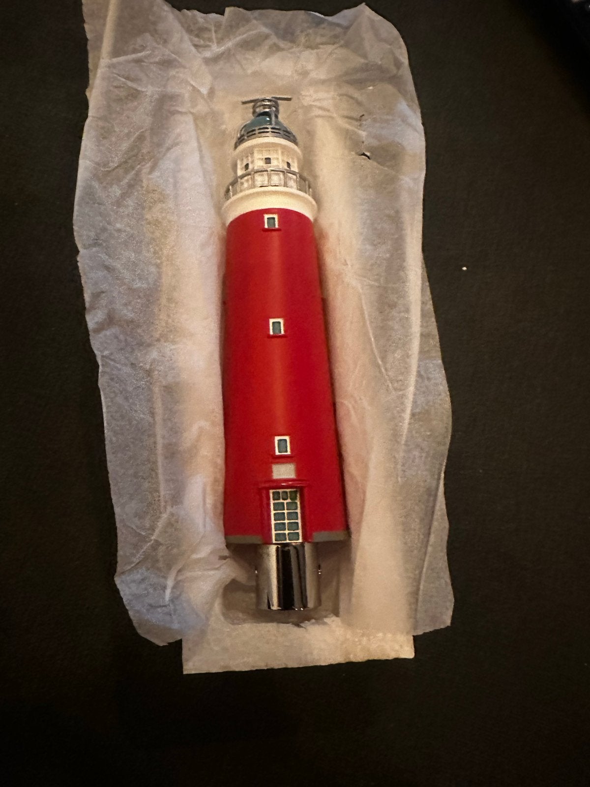 Taphendel in de vorm van de rode vuurtoren van Texel, Verzamelen, Ophalen of Verzenden, Nieuw