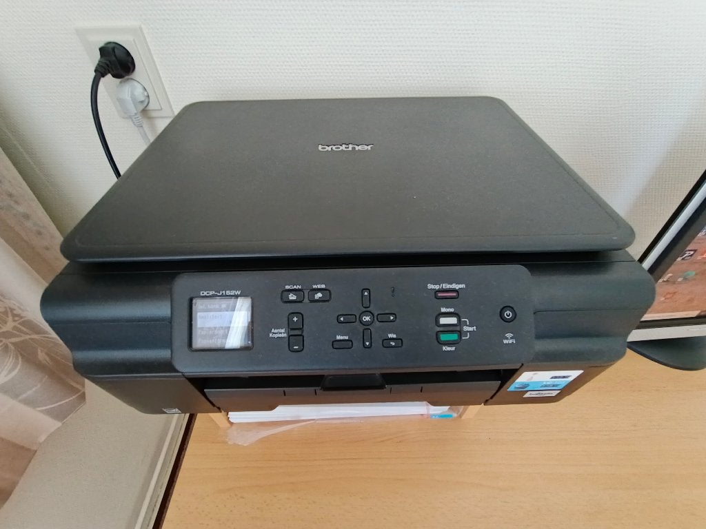 Brother DCP-J152W All-in-one Inkjetprinter met Wi-Fi, Ophalen, Kleur printen, Inkjetprinter, All-in-one