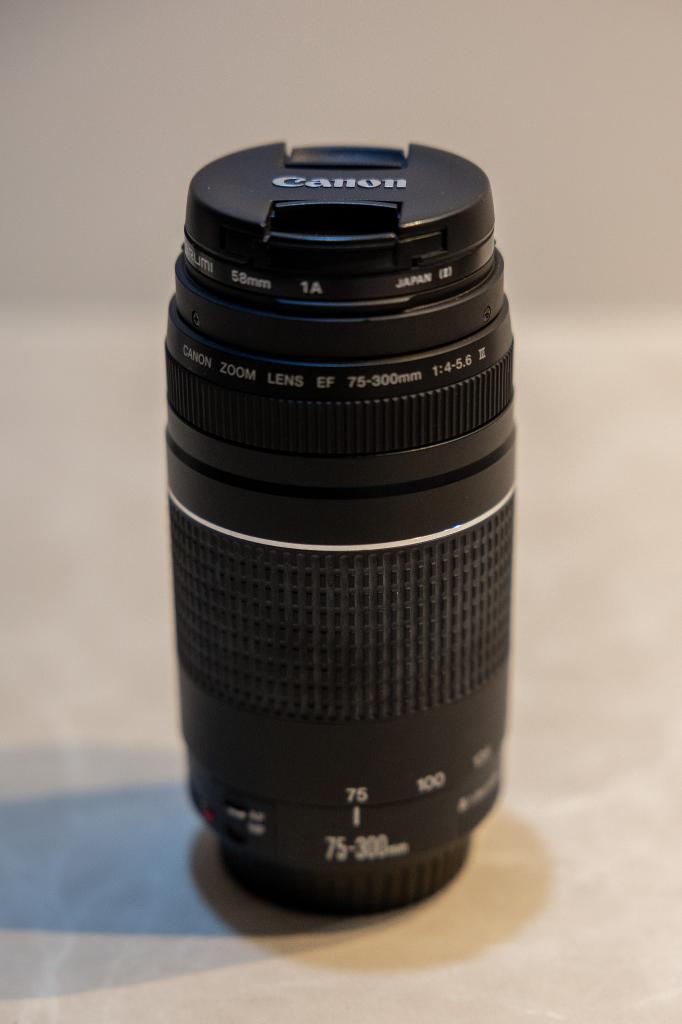 Canon EF 75-300mm te koop, Ophalen of Verzenden, Gebruikt, Telelens, Zoom