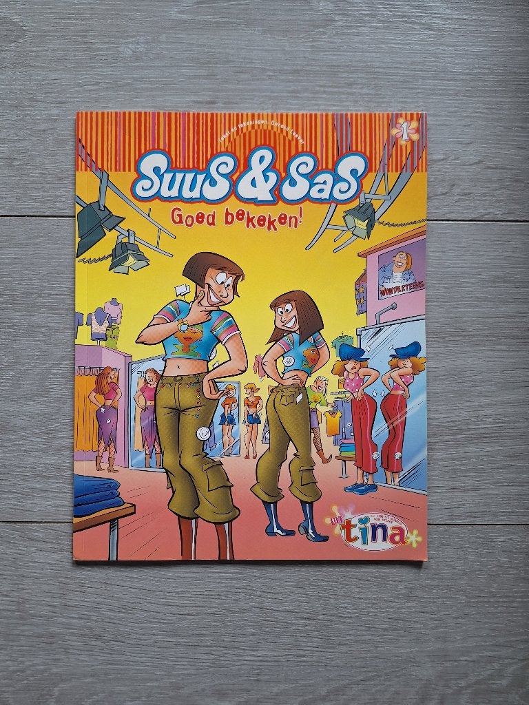 Suus en Sas, Ophalen, Eén stripboek, Zo goed als nieuw, Gerard Leever