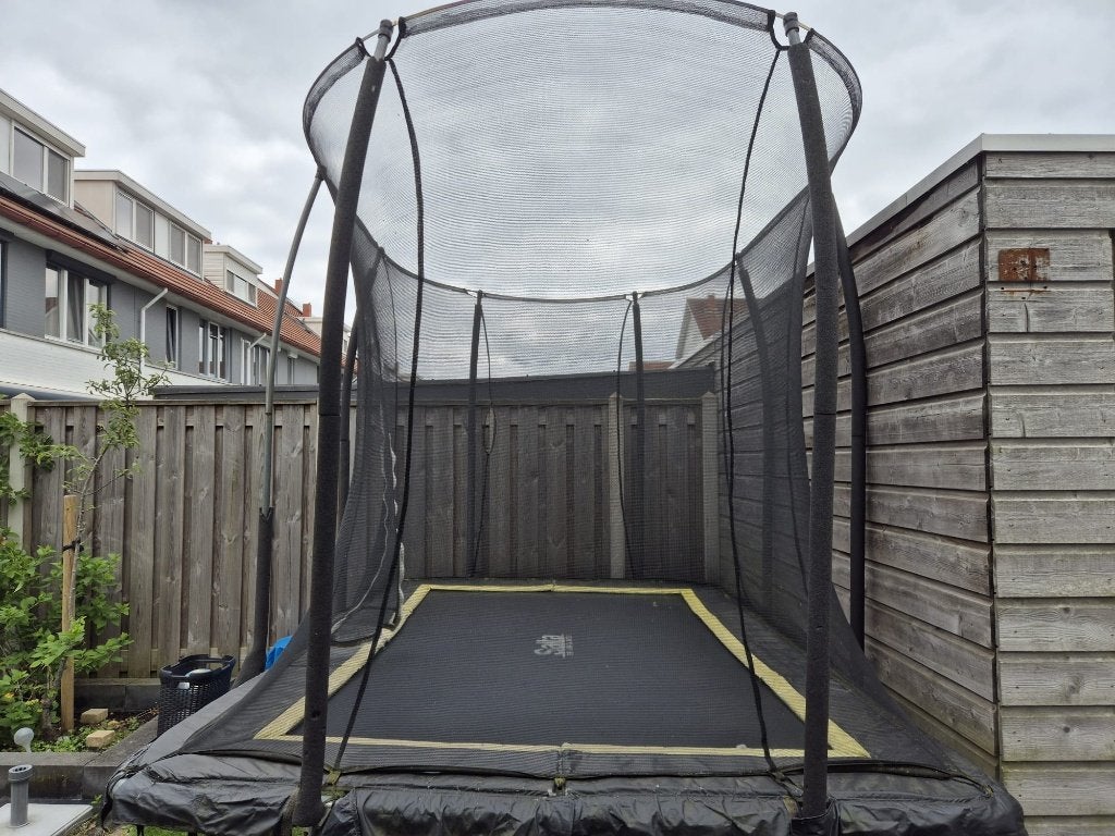 Salto trampoline comfort edition, Ophalen, Gebruikt