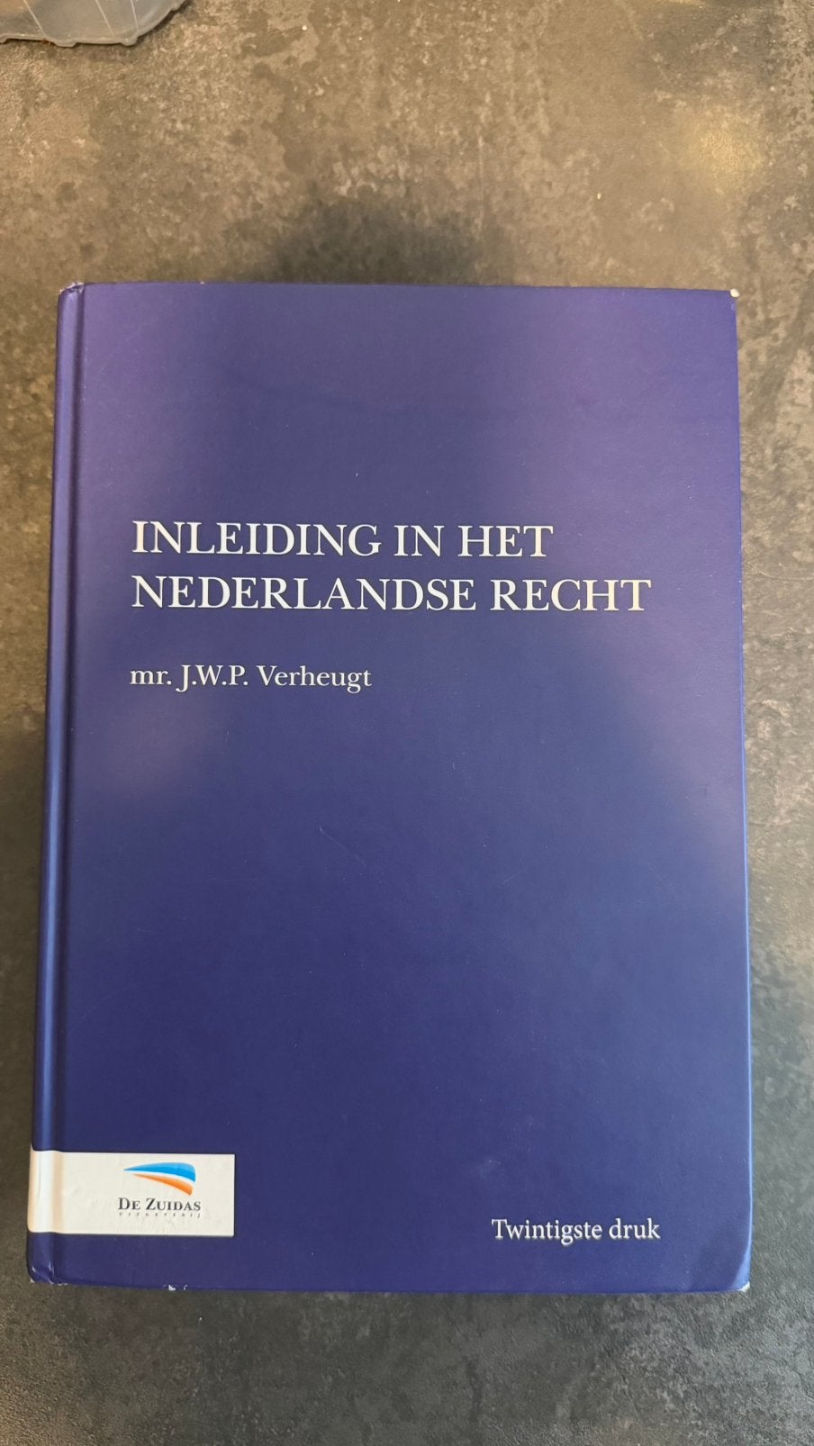 Inleiding in het Nederlands recht - 20e druk, Boeken, Ophalen of Verzenden, Zo goed als nieuw