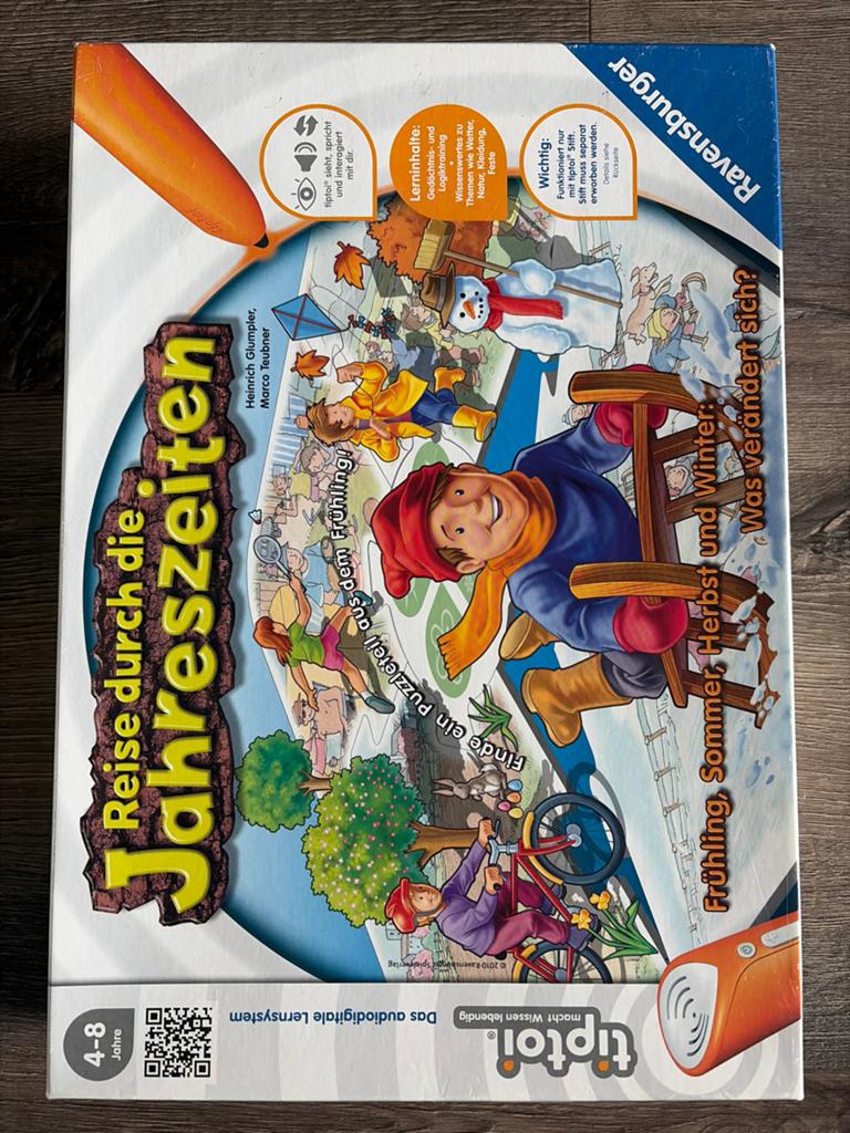 Tiptoi Reis door de Jaargetijden Ravensburger, Ophalen, Zo goed als nieuw