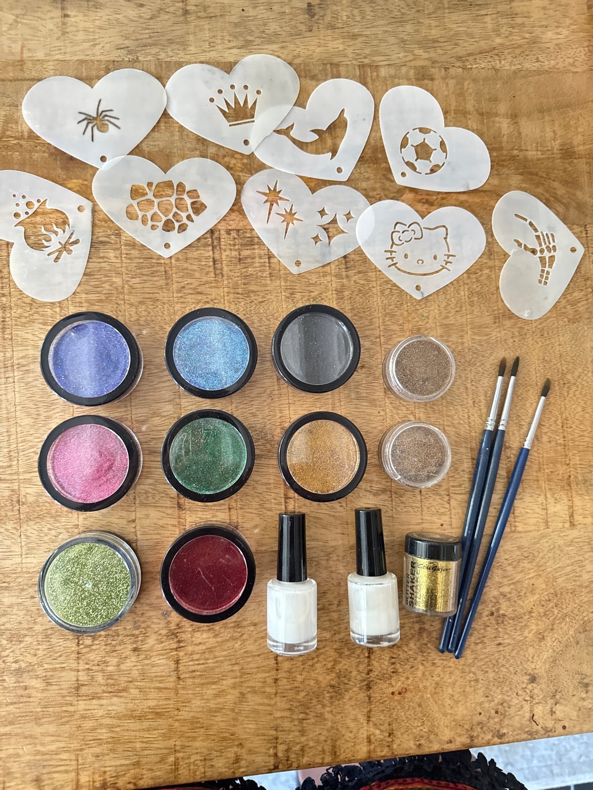 Glitter Tattoo Set PartXplosion, Meerkleurig, Ophalen of Verzenden, Zo goed als nieuw, Kunststof