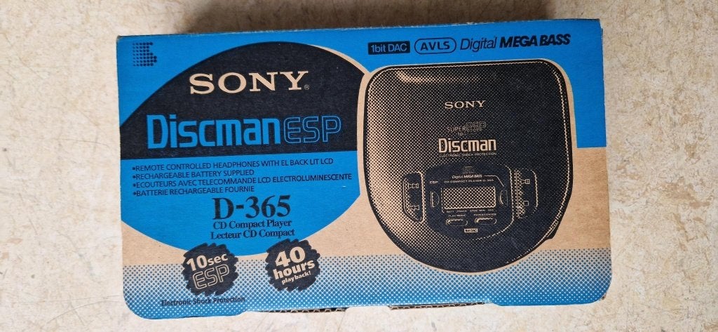 CD Walkman Sony D365, Ophalen of Verzenden, Walkman
