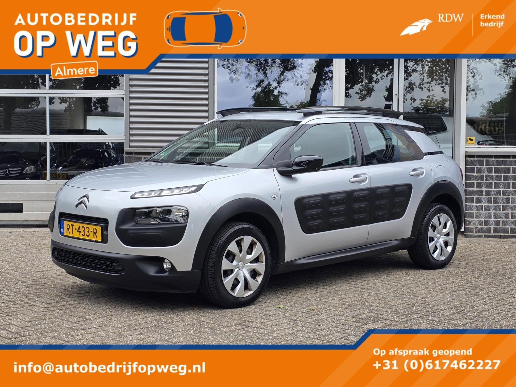 Citroën C4 Cactus 1.2 PureTech Business | Dealer Onderhoude, Auto's, Voorwielaandrijving, Euro 6, 1199 cc, 82 pk
