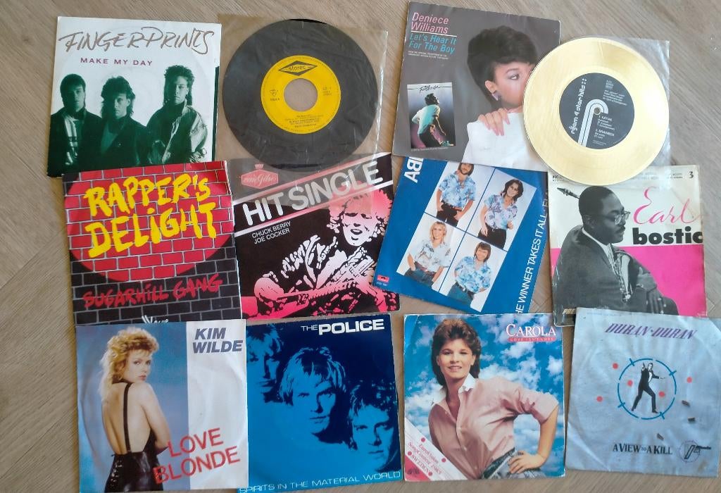Singles 12x 7 inch, Cd's en Dvd's, Vinyl Singles, Ophalen of Verzenden, Zo goed als nieuw, Pop