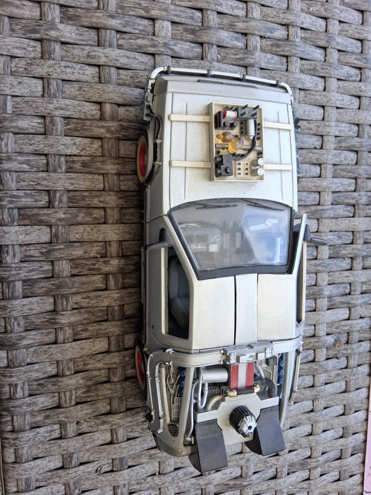 Welly Back to the Future III DeLorean modelauto, Ophalen, Zo goed als nieuw, Auto, Welly