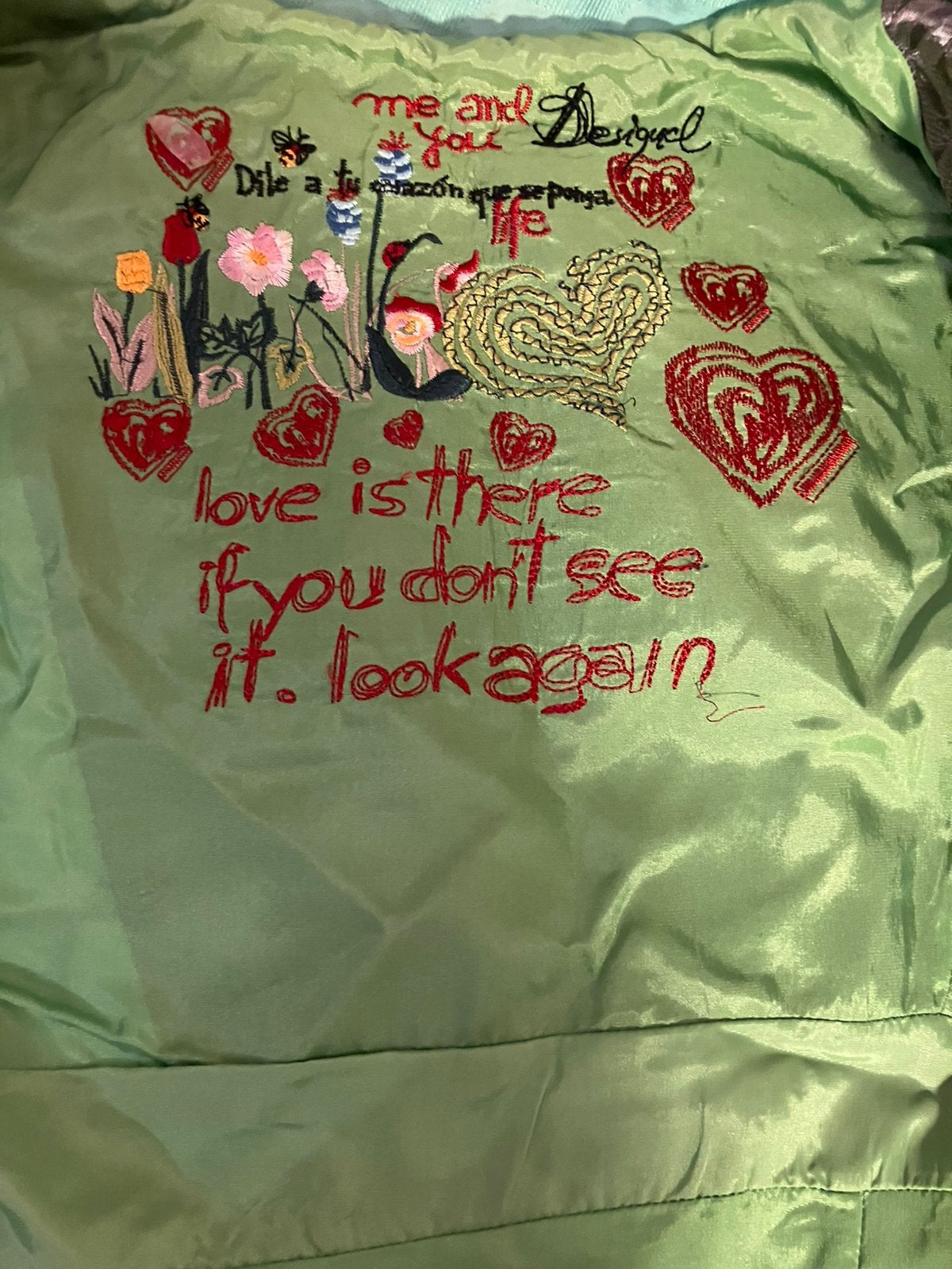 Desigual kleurrijke jas – maat 46 – zeer mooie staat, Ophalen of Verzenden, Zo goed als nieuw, Maat 46/48 (XL) of groter