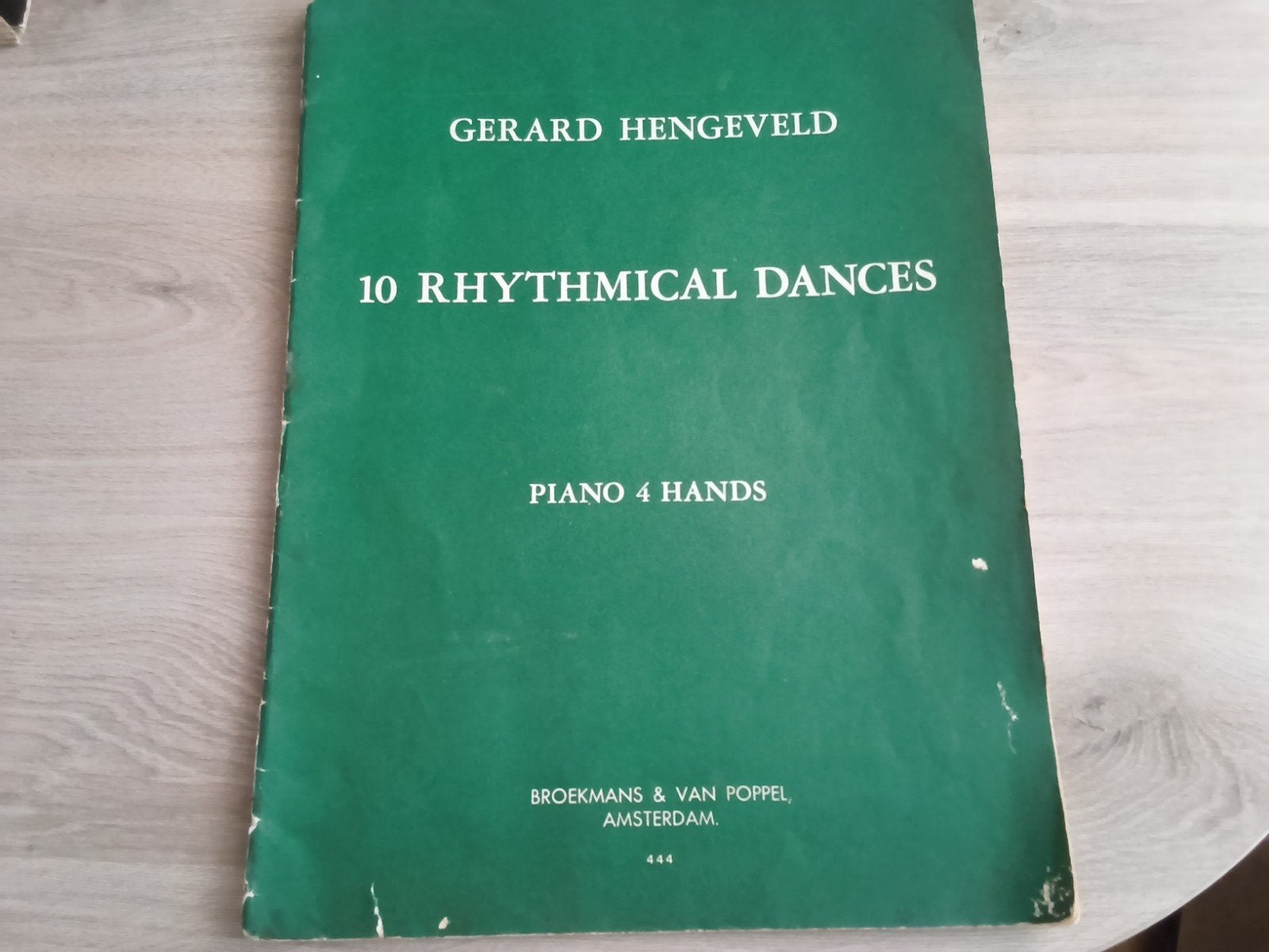 Gerard Hengeveld - 10 Rhythmical Dances (Piano 4 Hands), Ophalen of Verzenden
