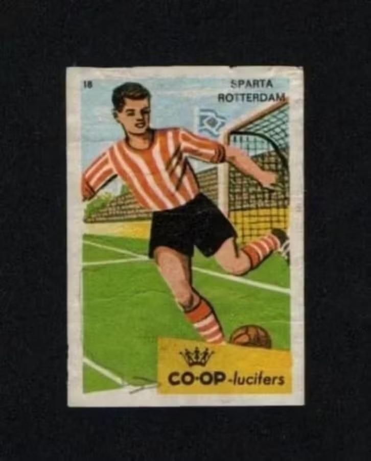 Lucifermerk Sparta Rotterdam Voetbal Jaren 60., Verzamelen, Ophalen of Verzenden, Zo goed als nieuw