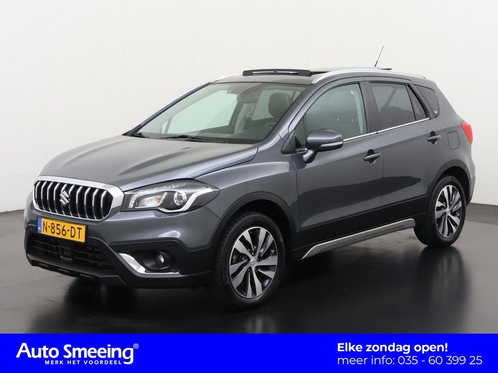 Suzuki S-Cross 1.4 Boosterjet Style Smart Automaat | Panoram, Auto's, Suzuki, 12 maanden, Gebruikt, Euro 6, Bedrijf