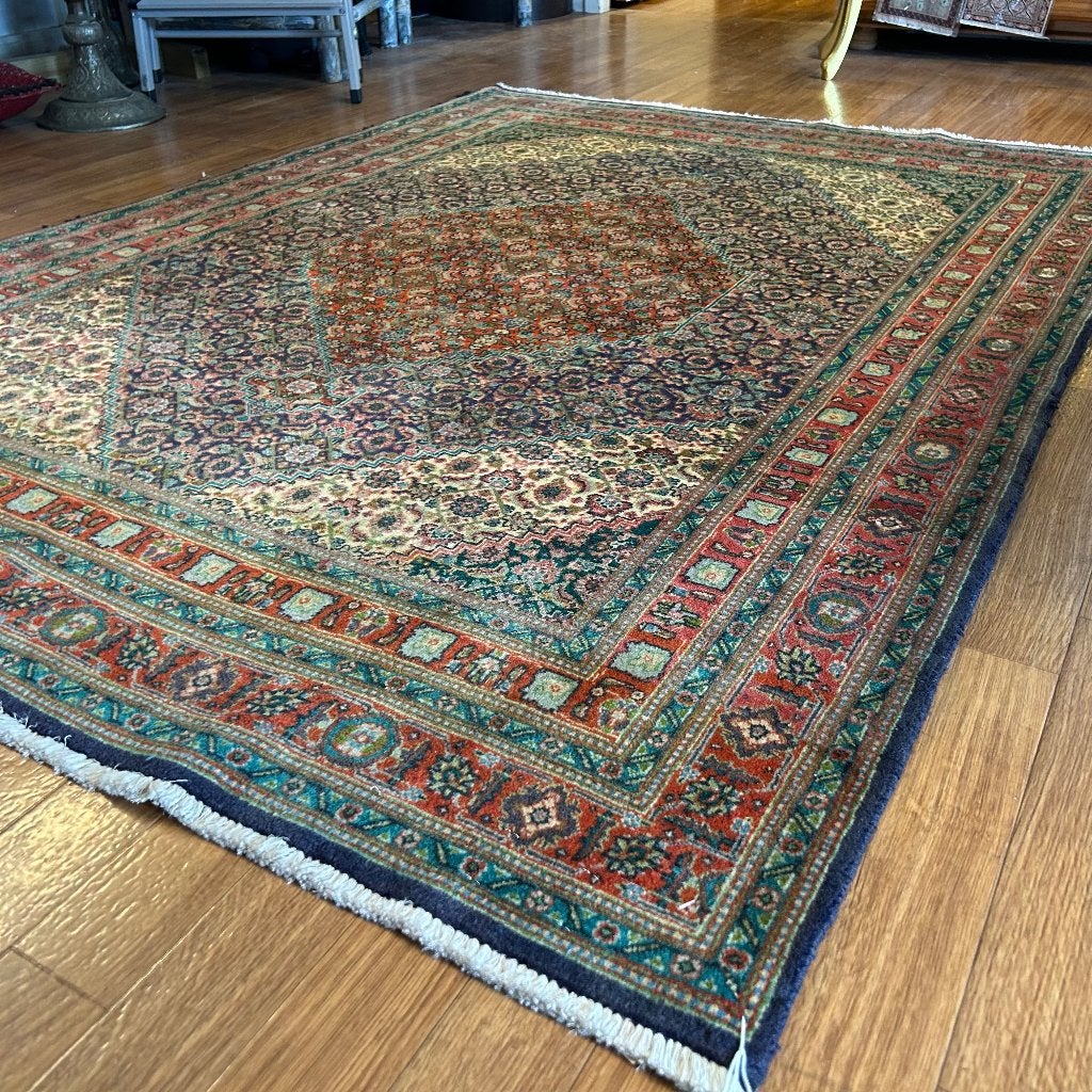 perzisch tapijt tabriz -200 x 146 cm - Gratis bezorgd