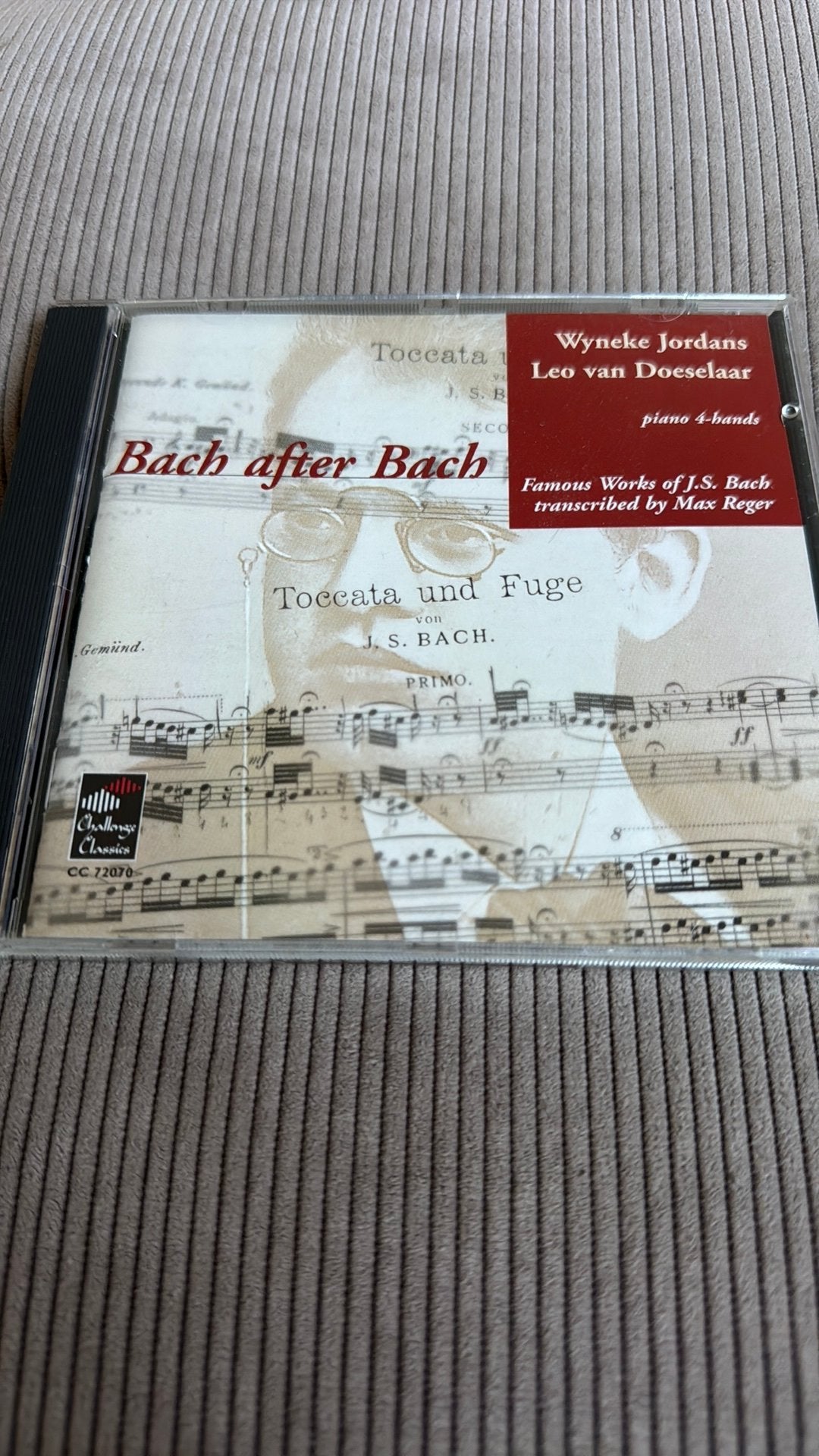 Bach after Bach Wyneke Jordans Leo van Doeselaar, Ophalen of Verzenden, Barok, Zo goed als nieuw, Overige typen