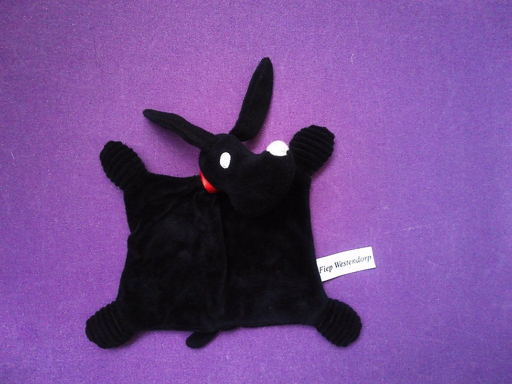 HEMA Knuffeldoekje HOND TAKKIE VAN JIP EN JANNEKE **Nieuw**, Hema, Nieuw, Zwart, Met label