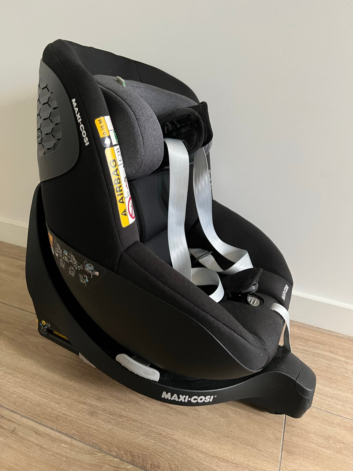 Maxi-Cosi Mica pro eco i-size autostoel 360 draaibaar, Ophalen, 0 t/m 18 kg, Verstelbare rugleuning, Zo goed als nieuw