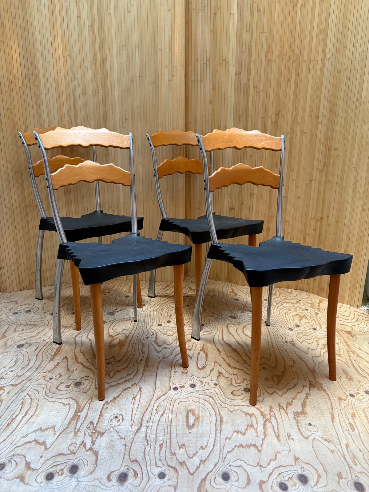 Vintage Design Vitra Sedlak Stoelen 1992, Huis en Inrichting, Ophalen, Zo goed als nieuw, Design Vintage, Vijf, Zes of meer stoelen
