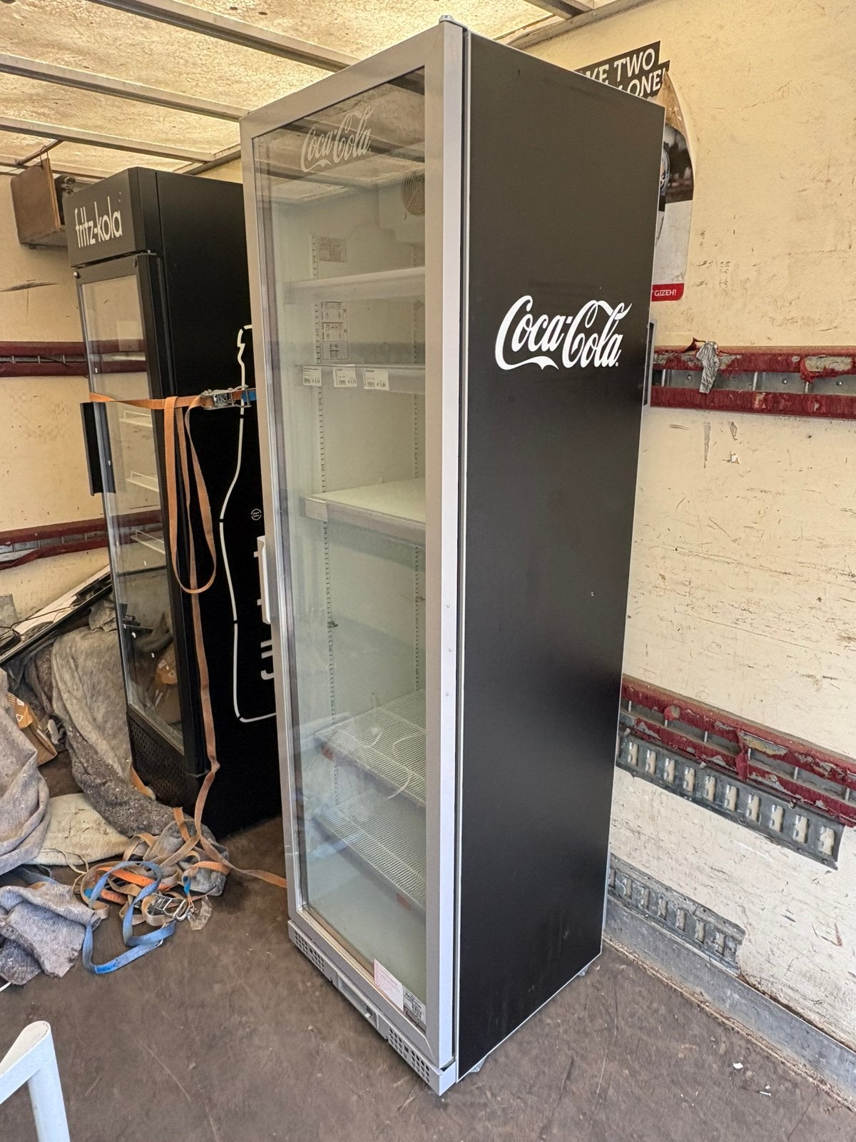 Coca Cola glasdeur koelkasten 100% origineel koelkast, Ophalen, 200 liter of meer, 60 cm of meer, 160 cm of meer