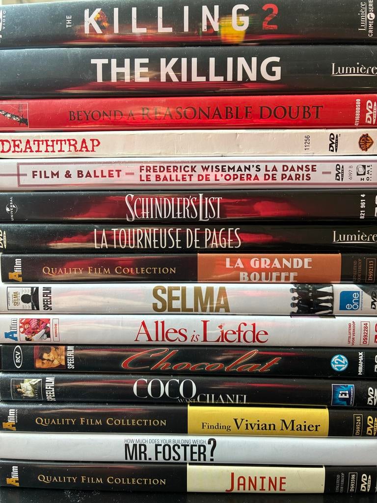 Diverse DVD Collectie: Films en Documentaires, Alle leeftijden, Ophalen of Verzenden, Zo goed als nieuw, Overige gebieden