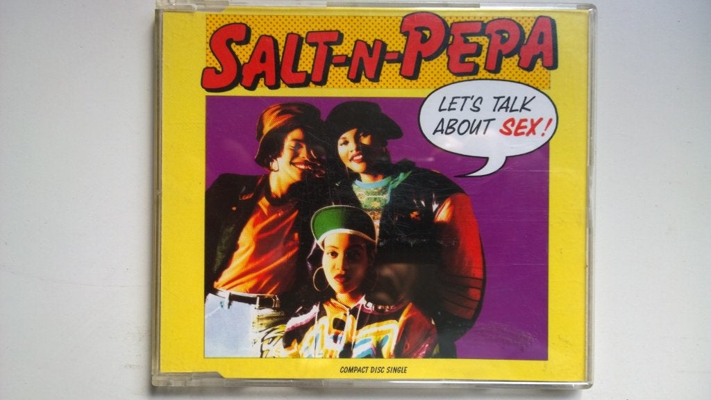 Salt 'N' Pepa - Let's Talk About Sex!, Cd's en Dvd's, Cd Singles, Maxi-single, Ophalen of Verzenden, Zo goed als nieuw, 1 single