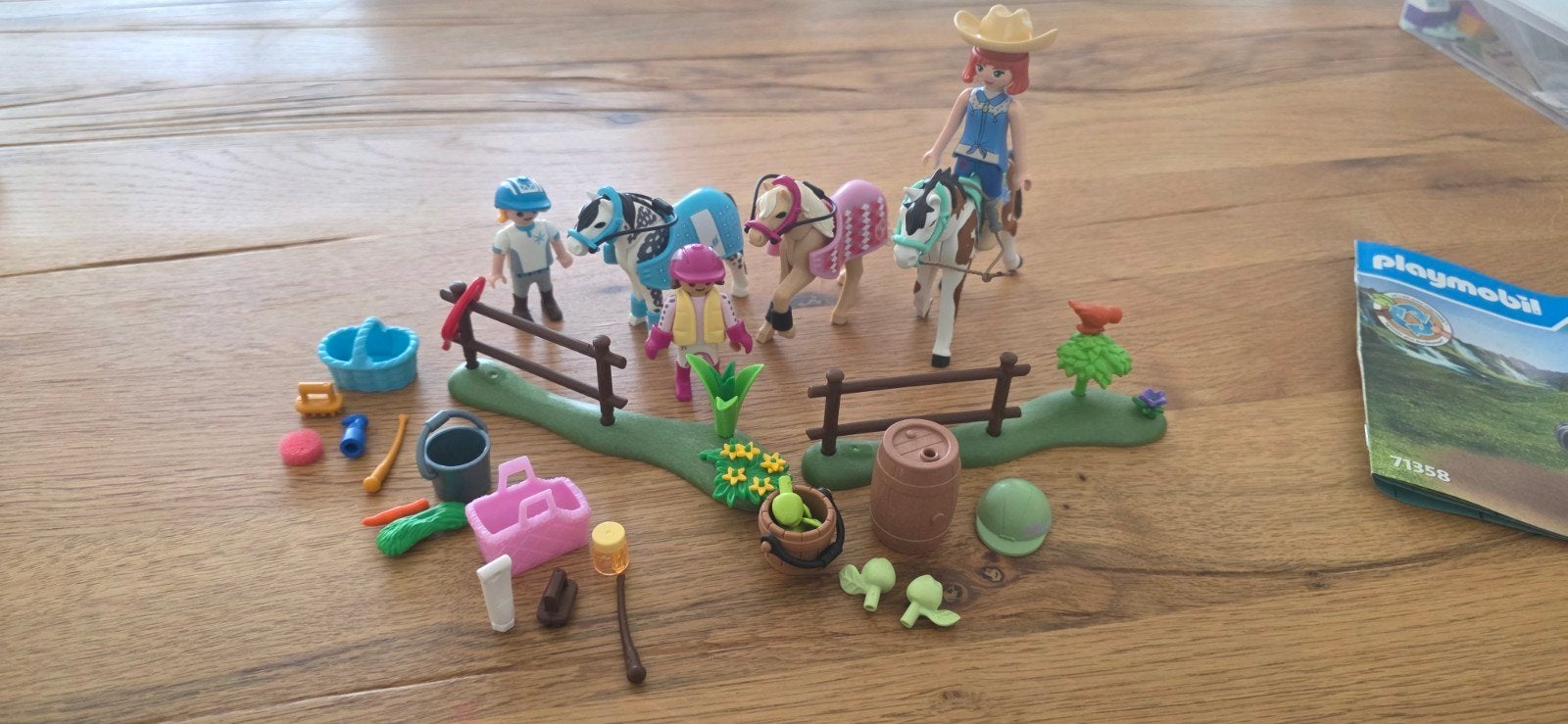 Playmobil Paarden set: 70521, 70522, 71358 - 3 stuks, Ophalen of Verzenden