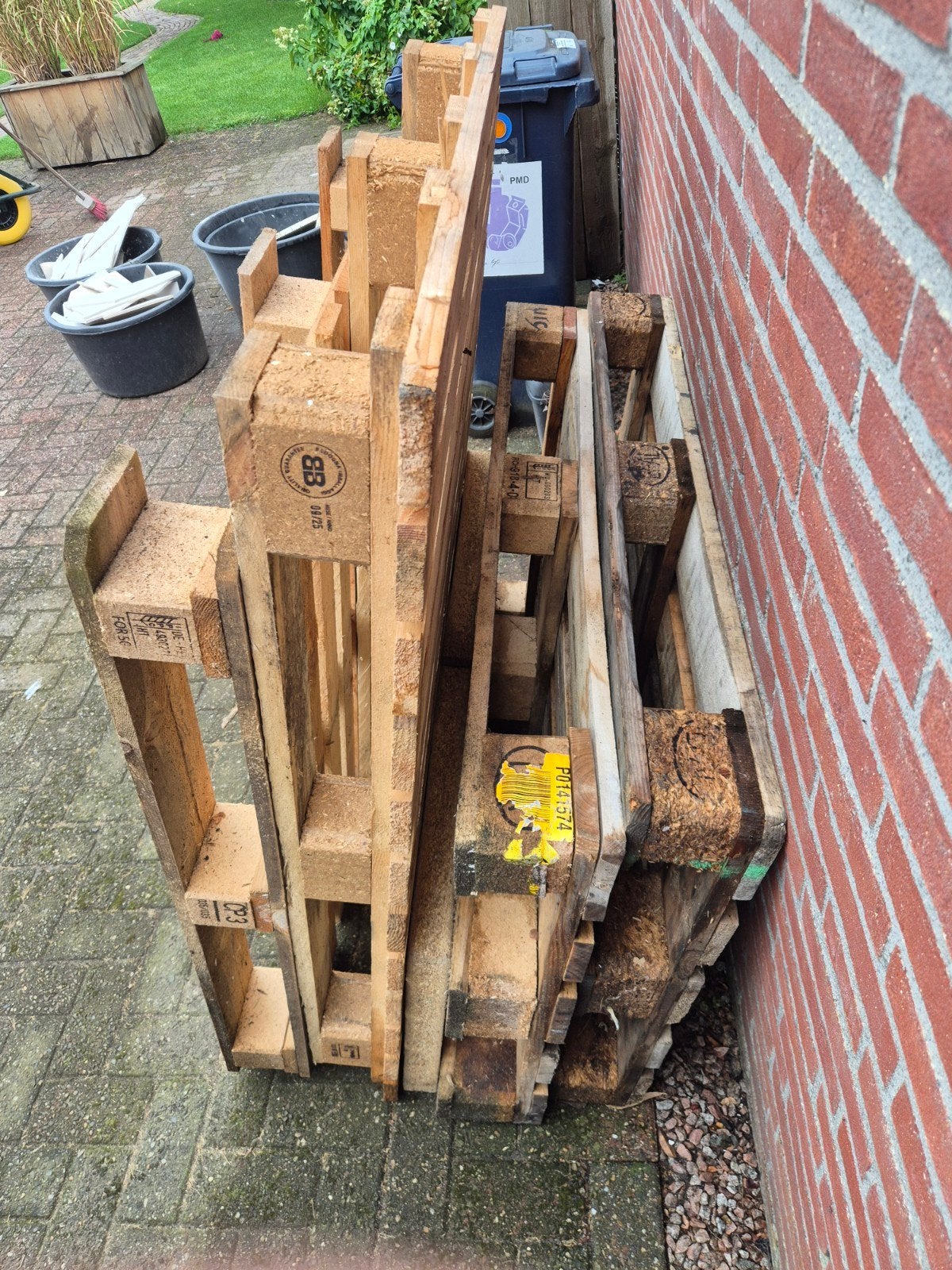 Gratis pallets, Gebruikt, Ophalen of Verzenden, Pallet, Minder dan 200 cm