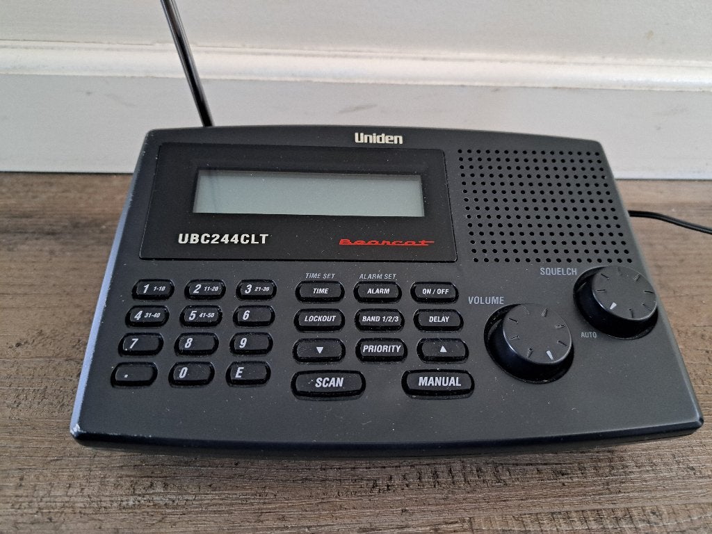 Kerktelefoon Scanner, Ophalen, Gebruikt, 30 tot 200 kanalen, Draagbaar